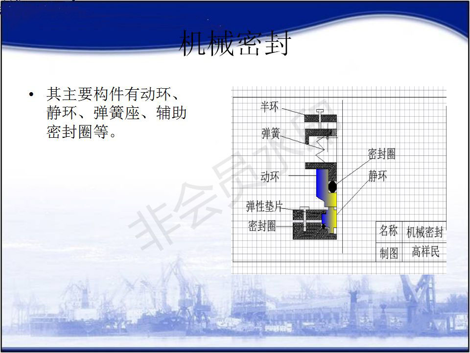 反应釜机械密封